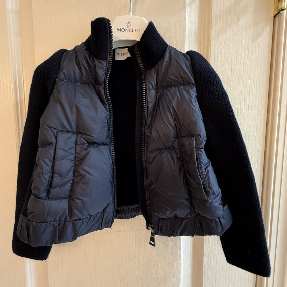 Authentic Moncler Navy Puffer Jacket
